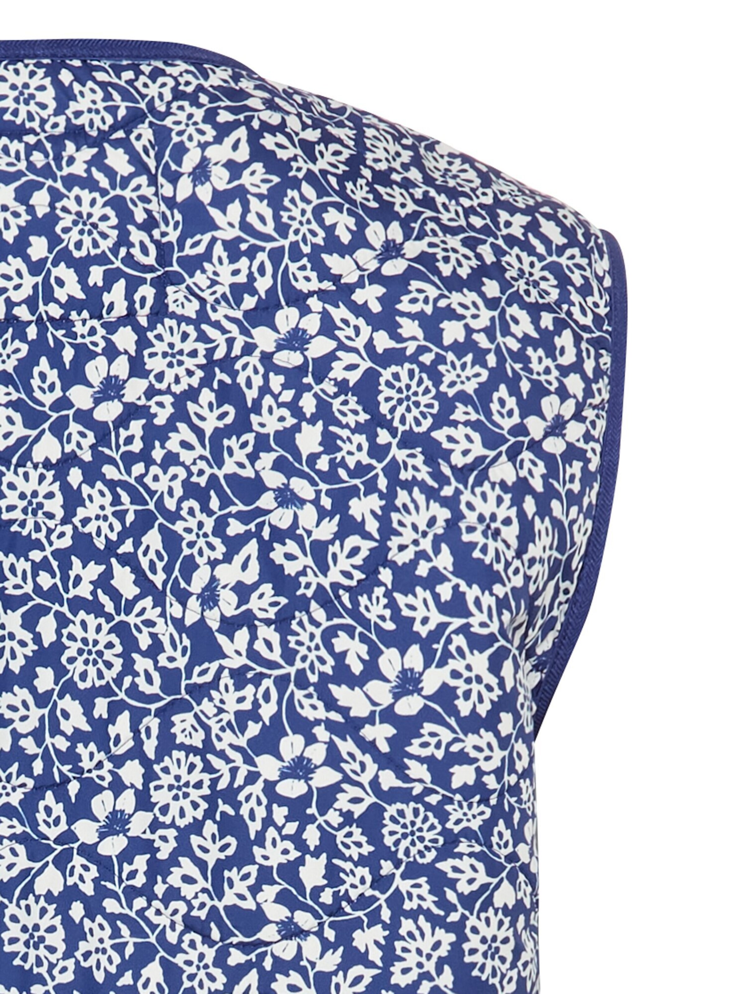 CAMEL ACTIVE Weste mit Blumenprint in Blau