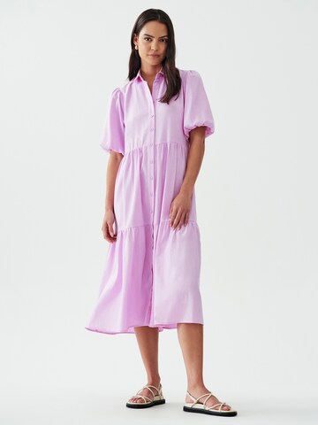 Calli - Vestido 'WINIA' em roxo: frente