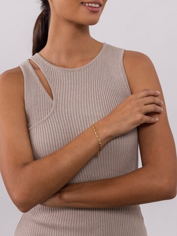 PURELEI Armband 'Polite' in Gold: Vorderseite