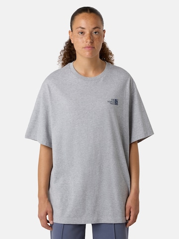 THE NORTH FACE Футболка 'Run Graphic' в Серый