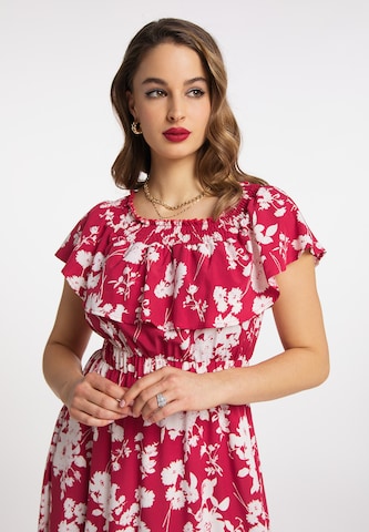 faina Dress in Red