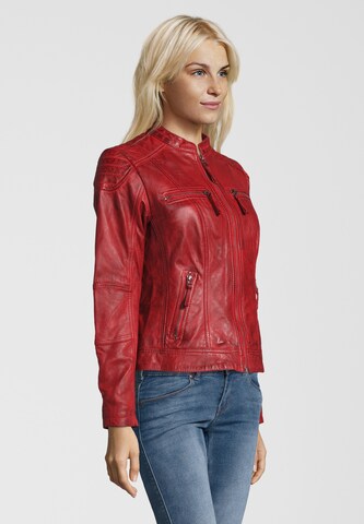 H.I.S Lederjacke "SALINA" in Rot