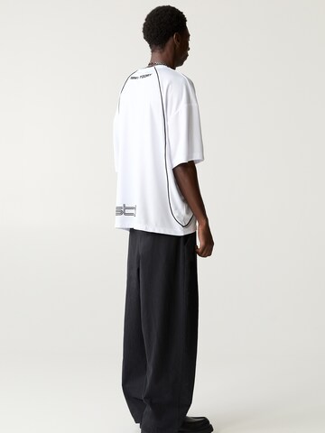 Maglietta 'STWD' di Pull&Bear in bianco