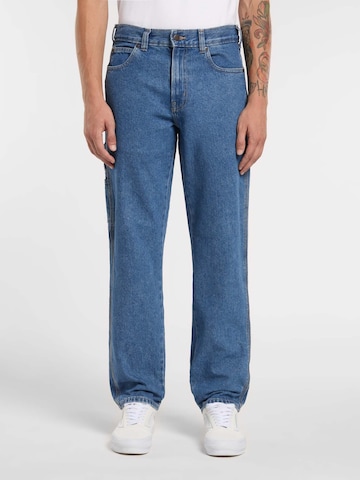DICKIES regular Jeans '993 REGULAR TAPERED CARPENTER JEANS' i blå