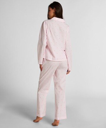 Hunkemöller Pyjamahose in Weiß