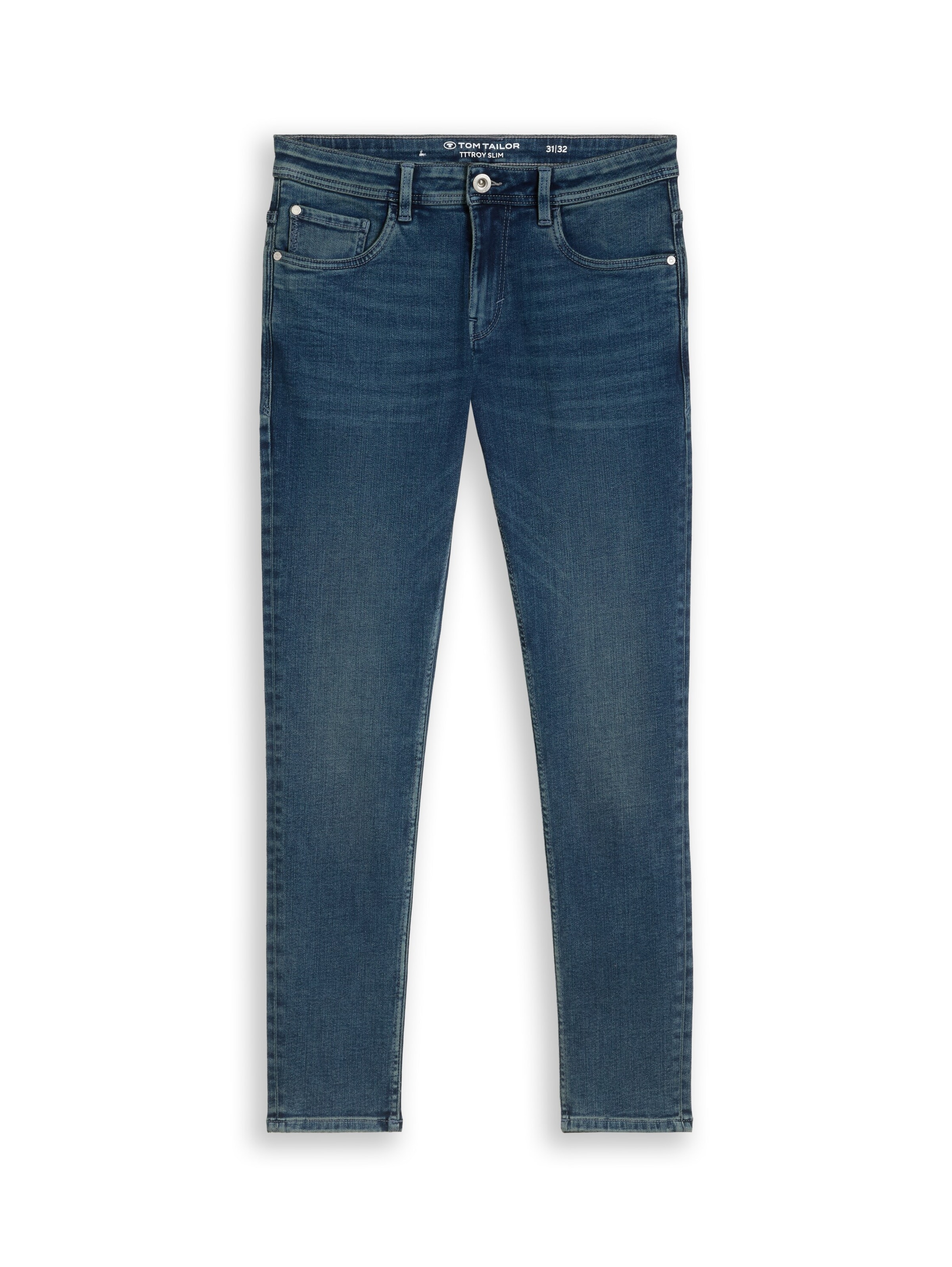 TOM TAILOR Slim fit Jeans 'TROY' in Blue: front