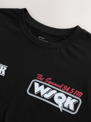 Next Póló 'Stranger Things' - fekete