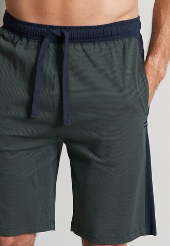 Pantalon de pyjama TOM TAILOR en vert : devant