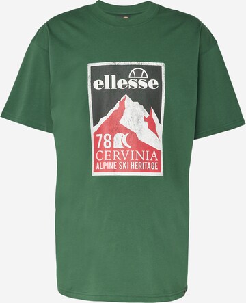 ELLESSE Shirt 'Champa' in Green: front