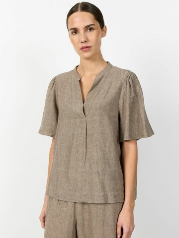 Maglietta ' LR-NAJA ' di Levete Room in beige: frontale