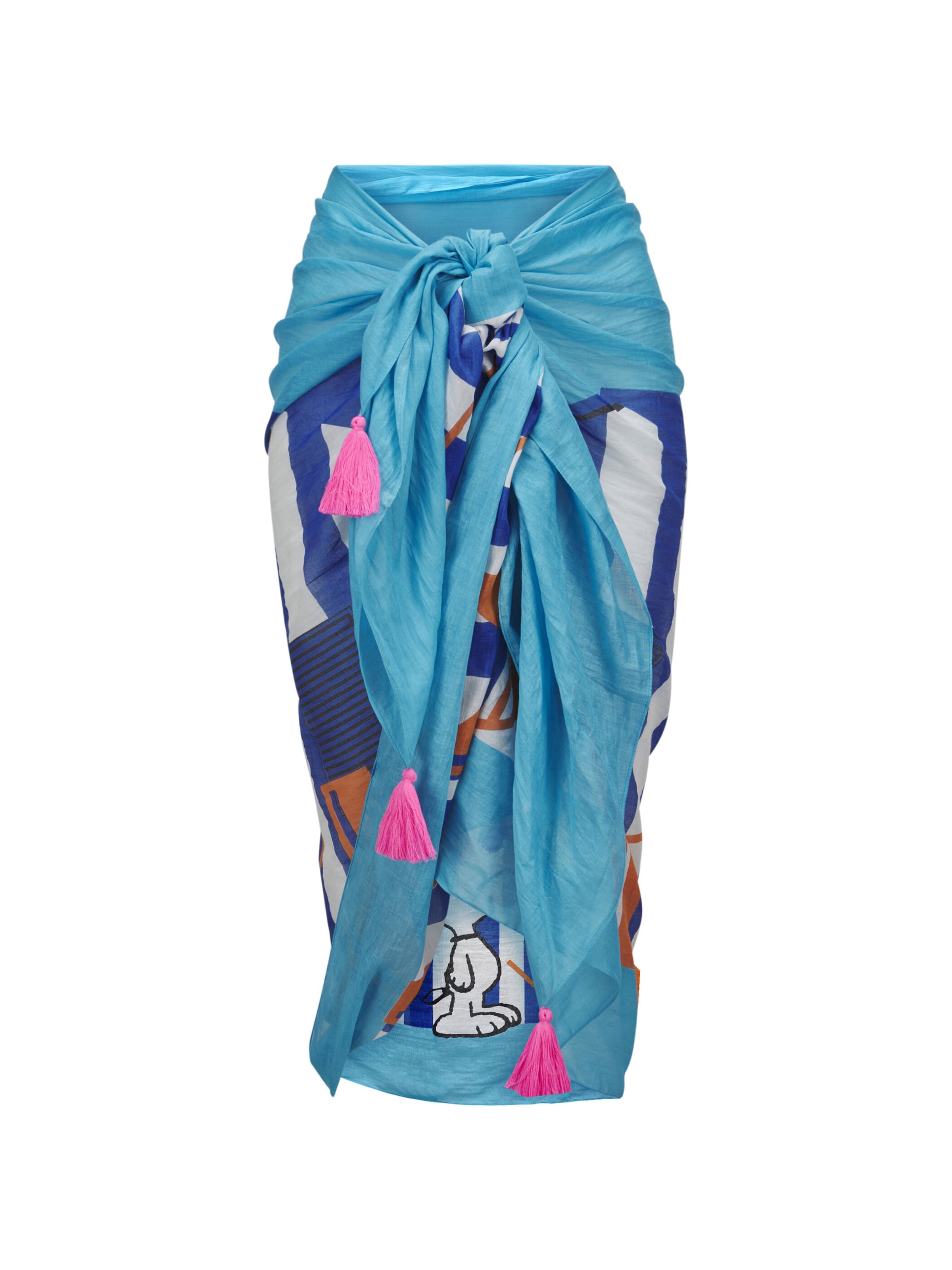 CODELLO Skirt in Blue: front