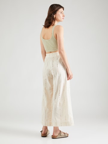 Wide Leg Pantalon sessun en blanc