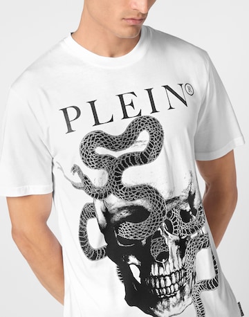 Philipp Plein - Camiseta 'Snake' en blanco