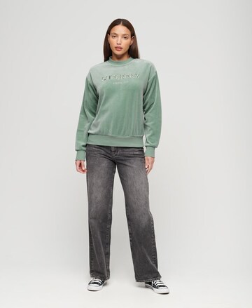 Superdry Sweatshirt in Groen