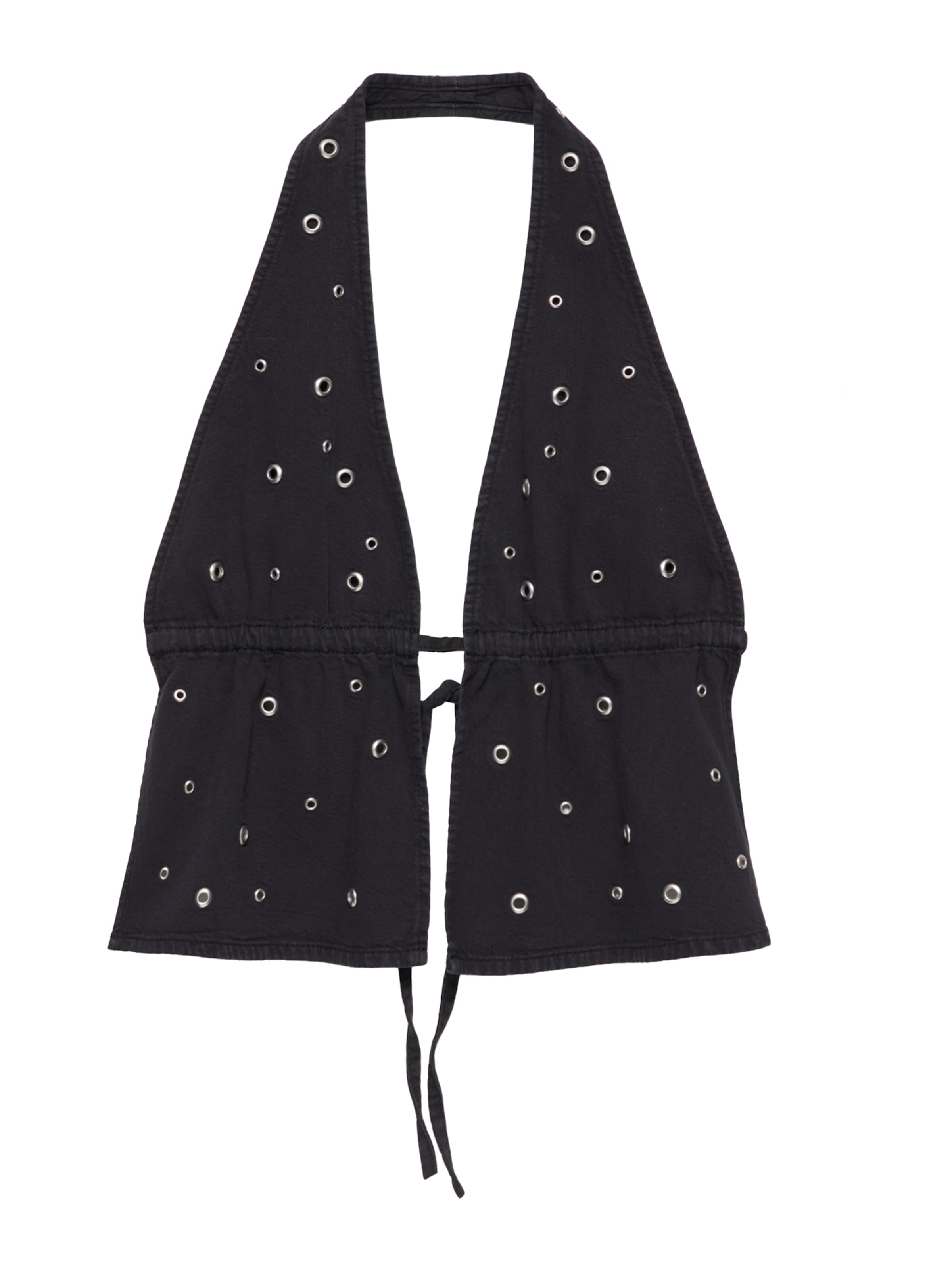 Haut Pull&Bear en noir : devant