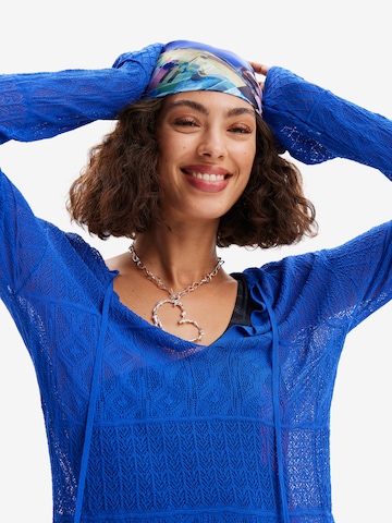 Desigual - Vestido de praia em azul