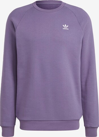 ADIDAS ORIGINALS Sweatshirt in Purple: front