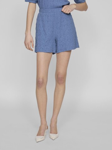 Regular Pantalon VILA en bleu : devant