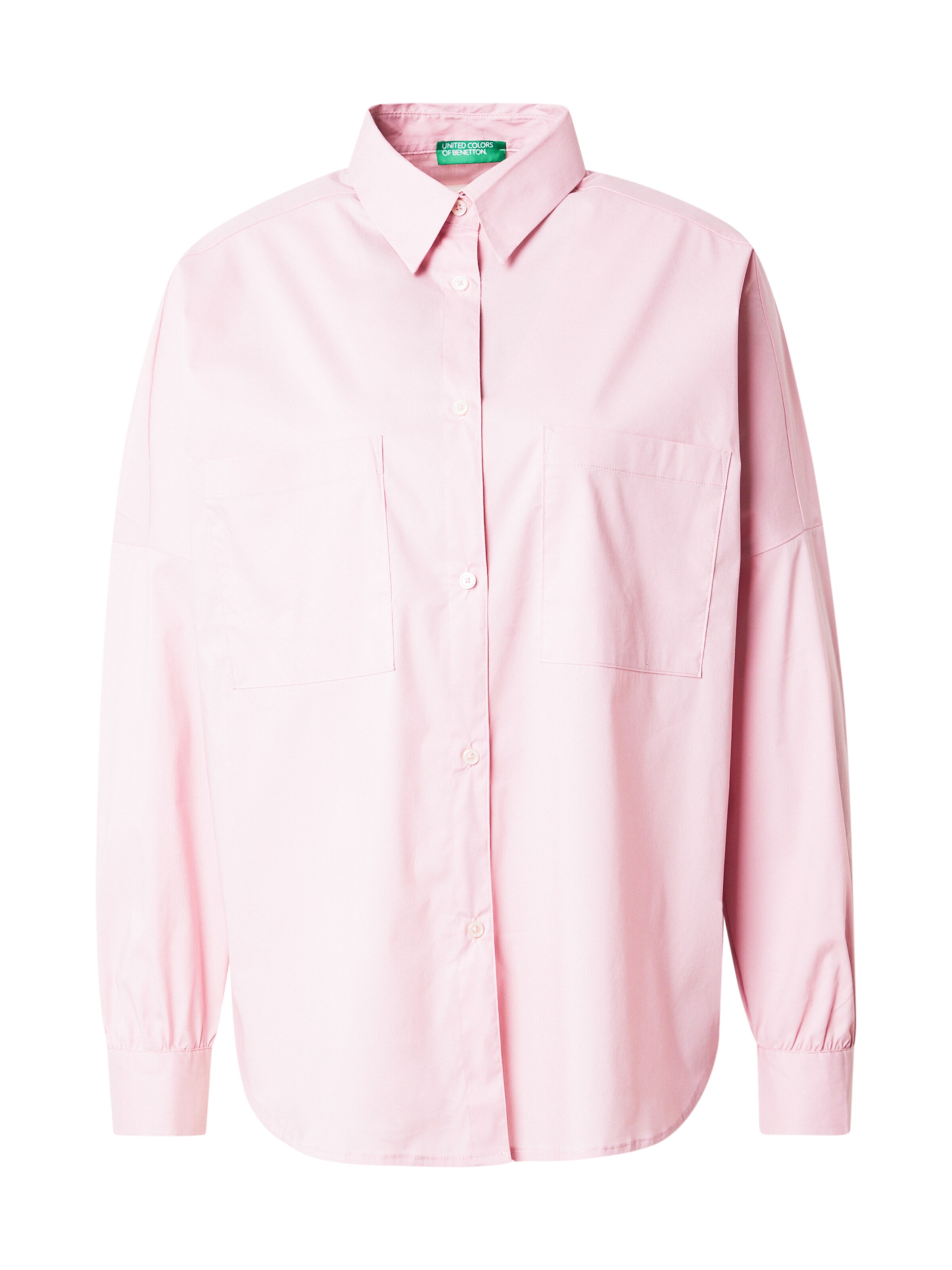 Chemisier UNITED COLORS OF BENETTON en rose : devant