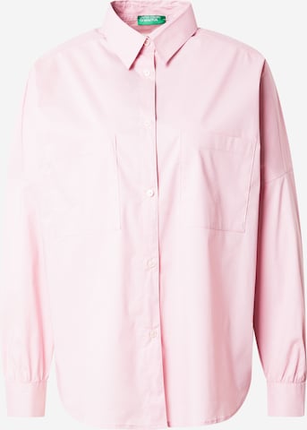 UNITED COLORS OF BENETTONBluza - roza boja: prednji dio