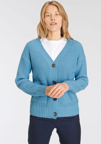 HECHTER PARIS Strickjacke in Blau: predná strana