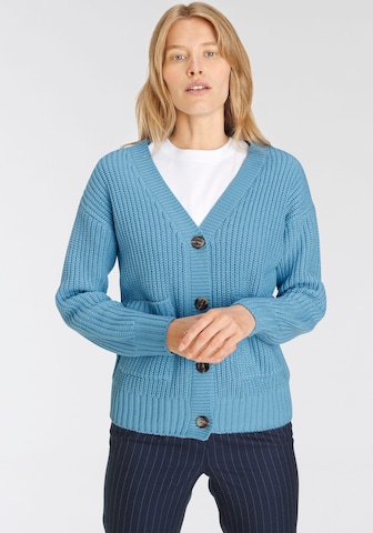 HECHTER PARIS Strickjacke in Blau: predná strana