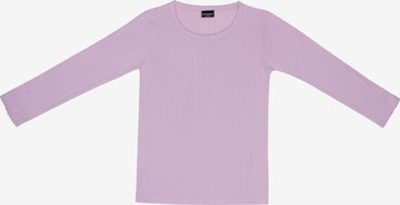 T-Shirt Bruuns Bazaar Kids en violet : devant