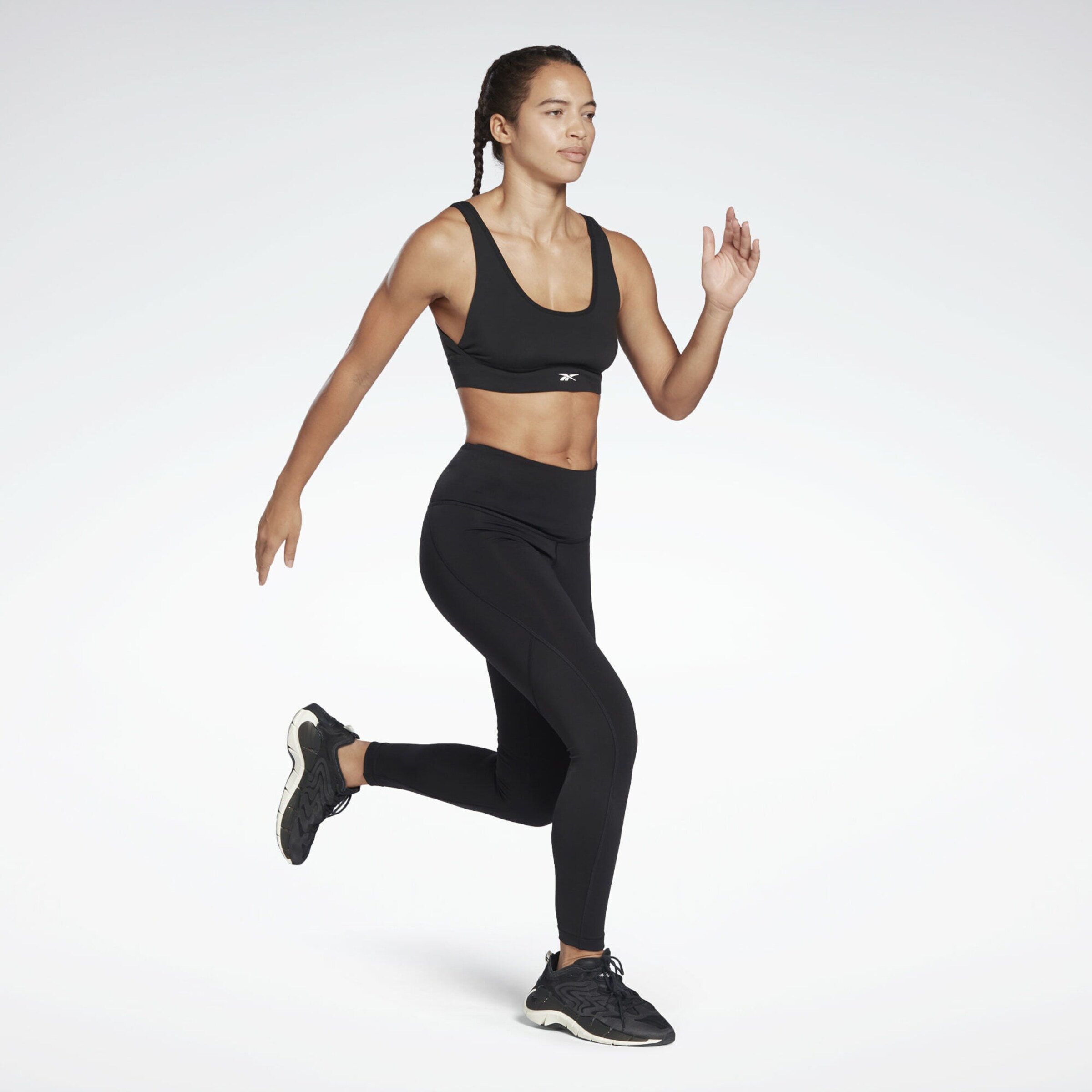 Frauen Sportarten Reebok Sport Sport-BH in Schwarz - PO56488 Frauen Sportarten Reebok Sport Sport-BH in Schwarz - PO56488