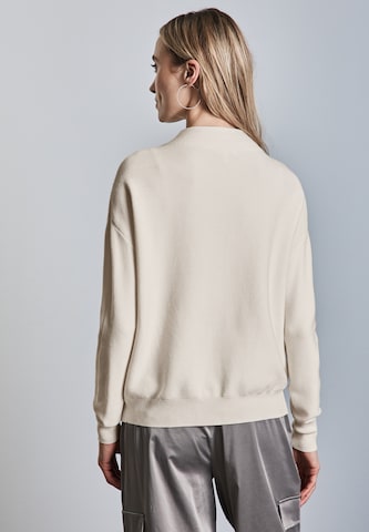 STREET ONE Pullover mit Turtleneck in Weiß