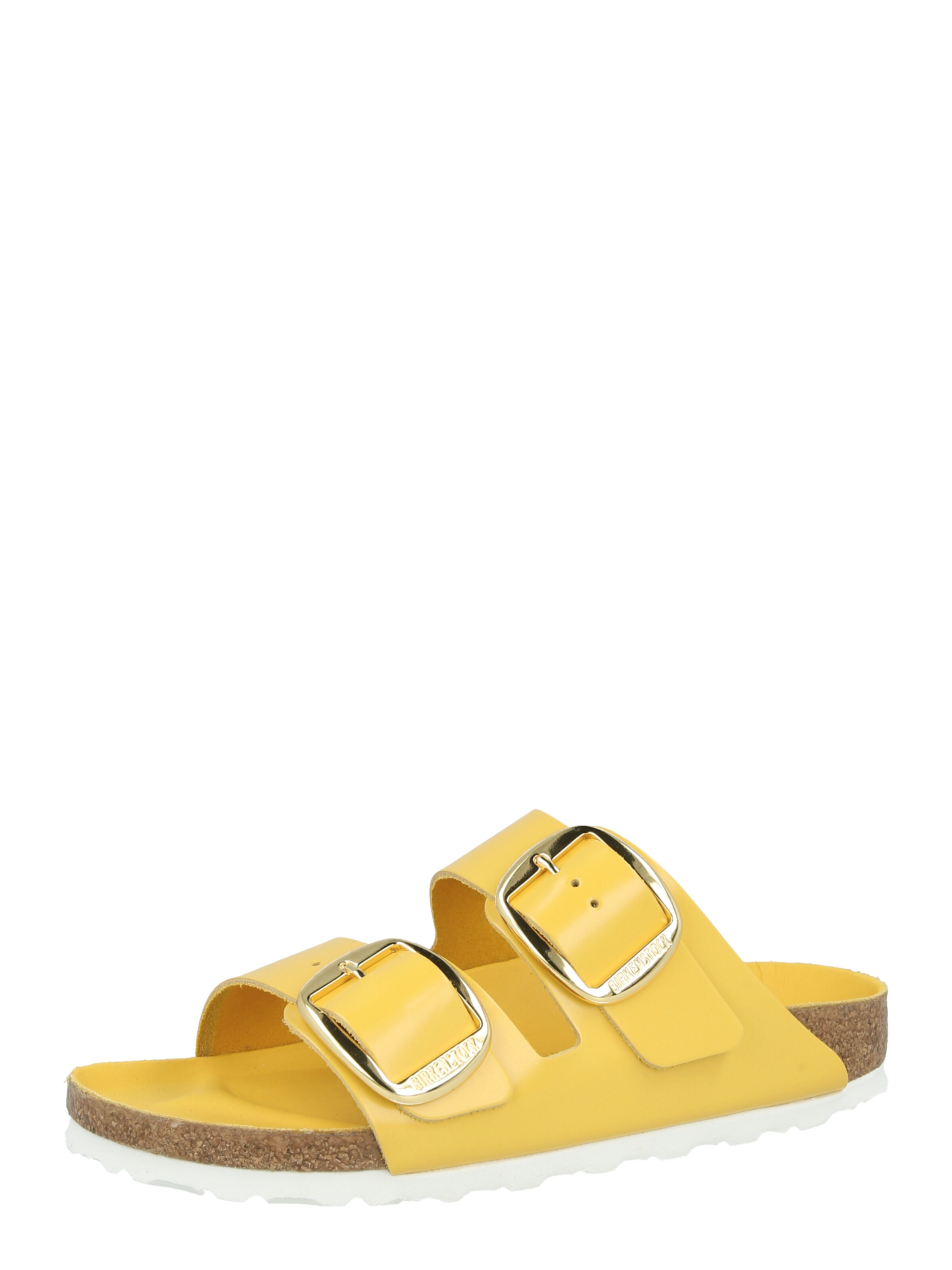 Saboți 'Arizona' de la BIRKENSTOCK pe galben: față