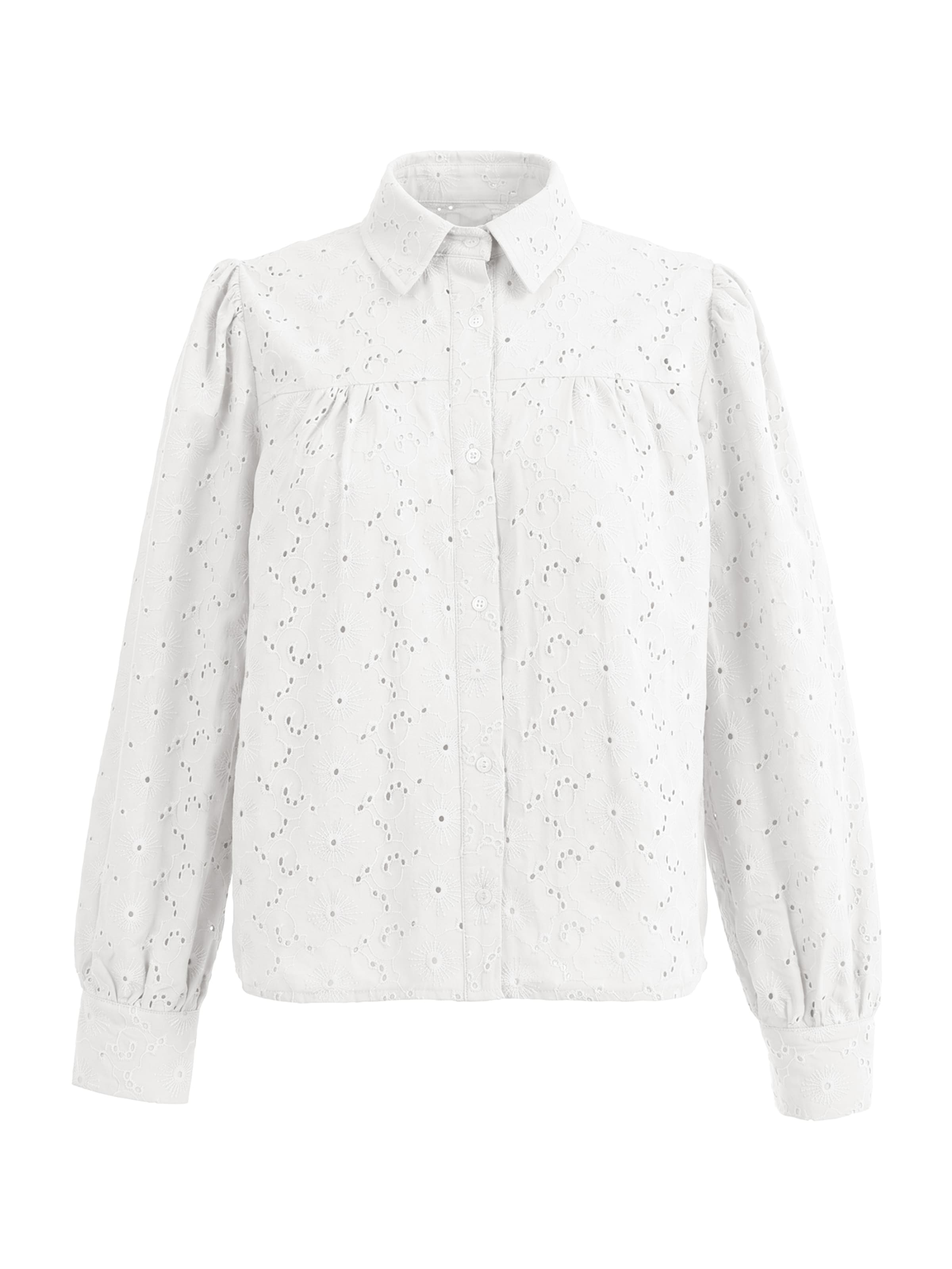 Camicia da donna di Imily Bela in bianco: frontale