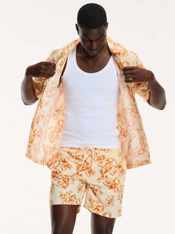 Shiwi Regular fit Overhemd in Beige