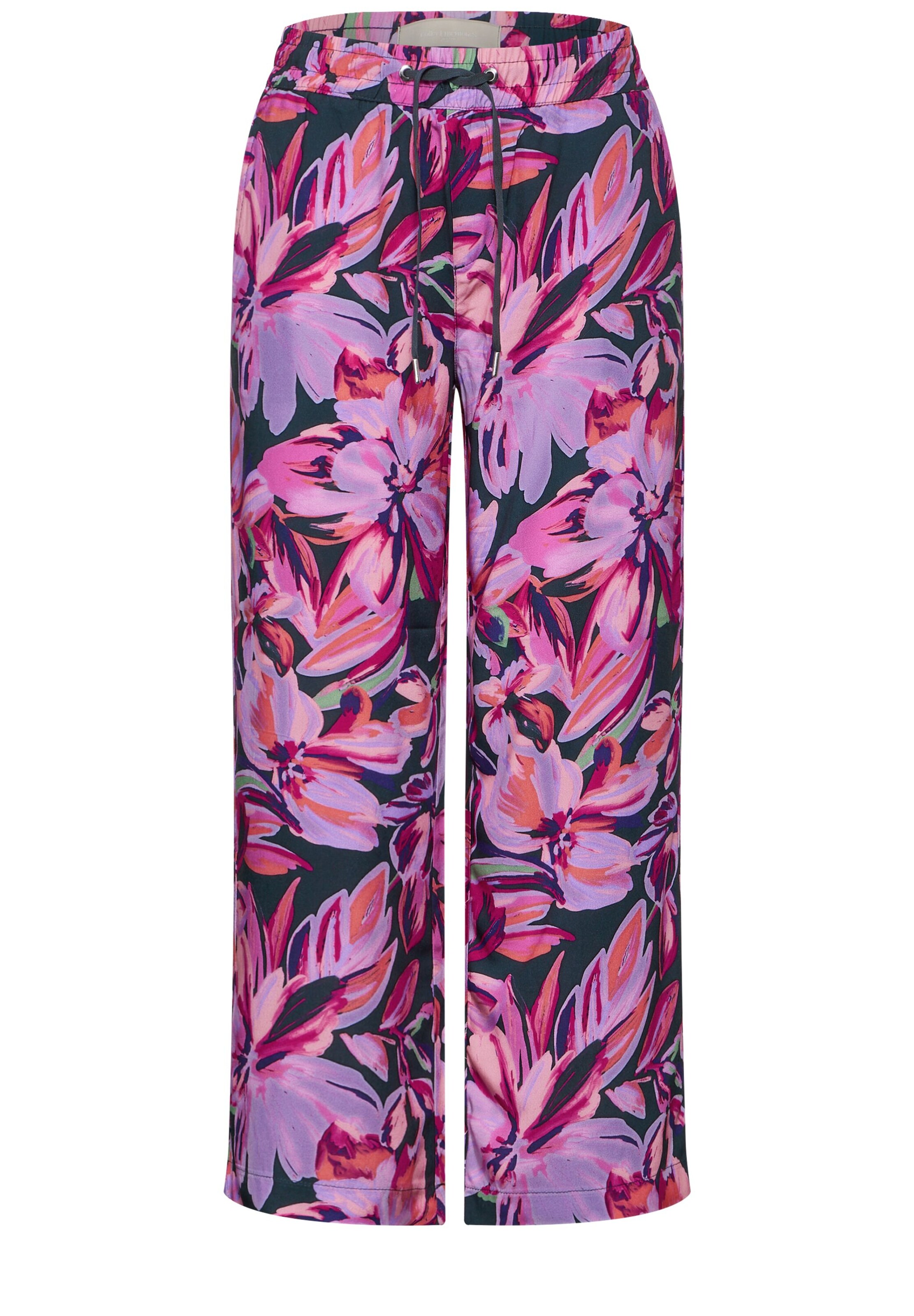 STREET ONE Loose fit Pants in Purple: front