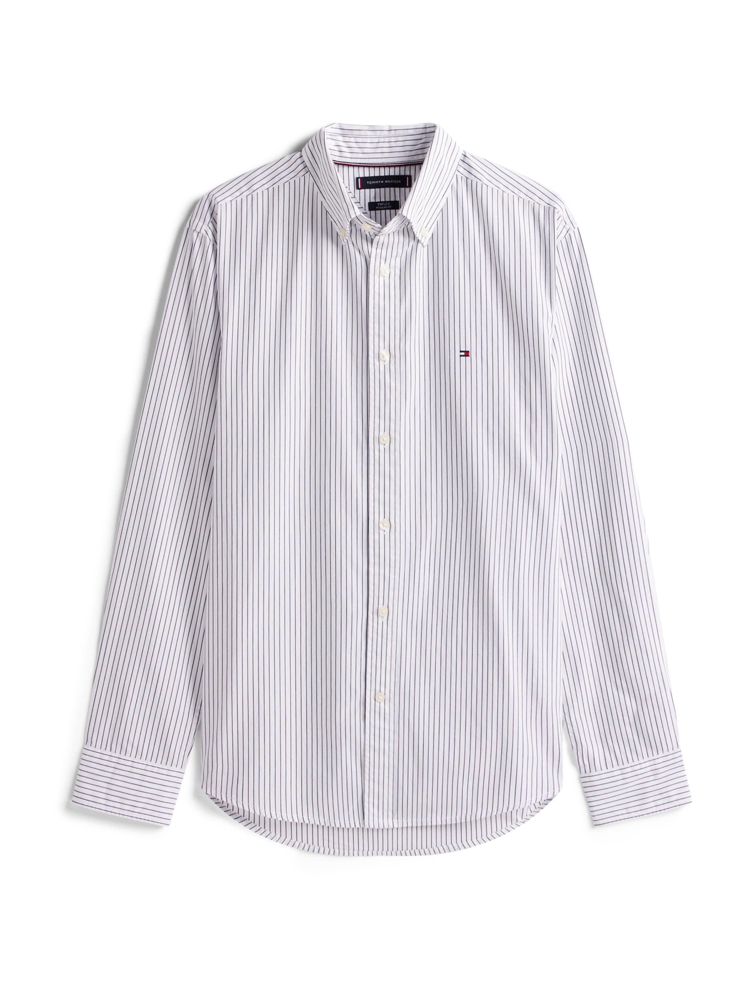 TOMMY HILFIGER - Ajuste regular Camisa en blanco: frente