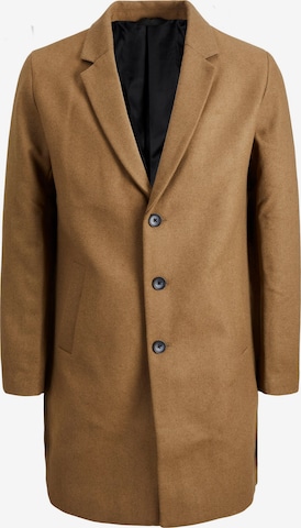 Manteau mi-saison JACK & JONES en marron : devant