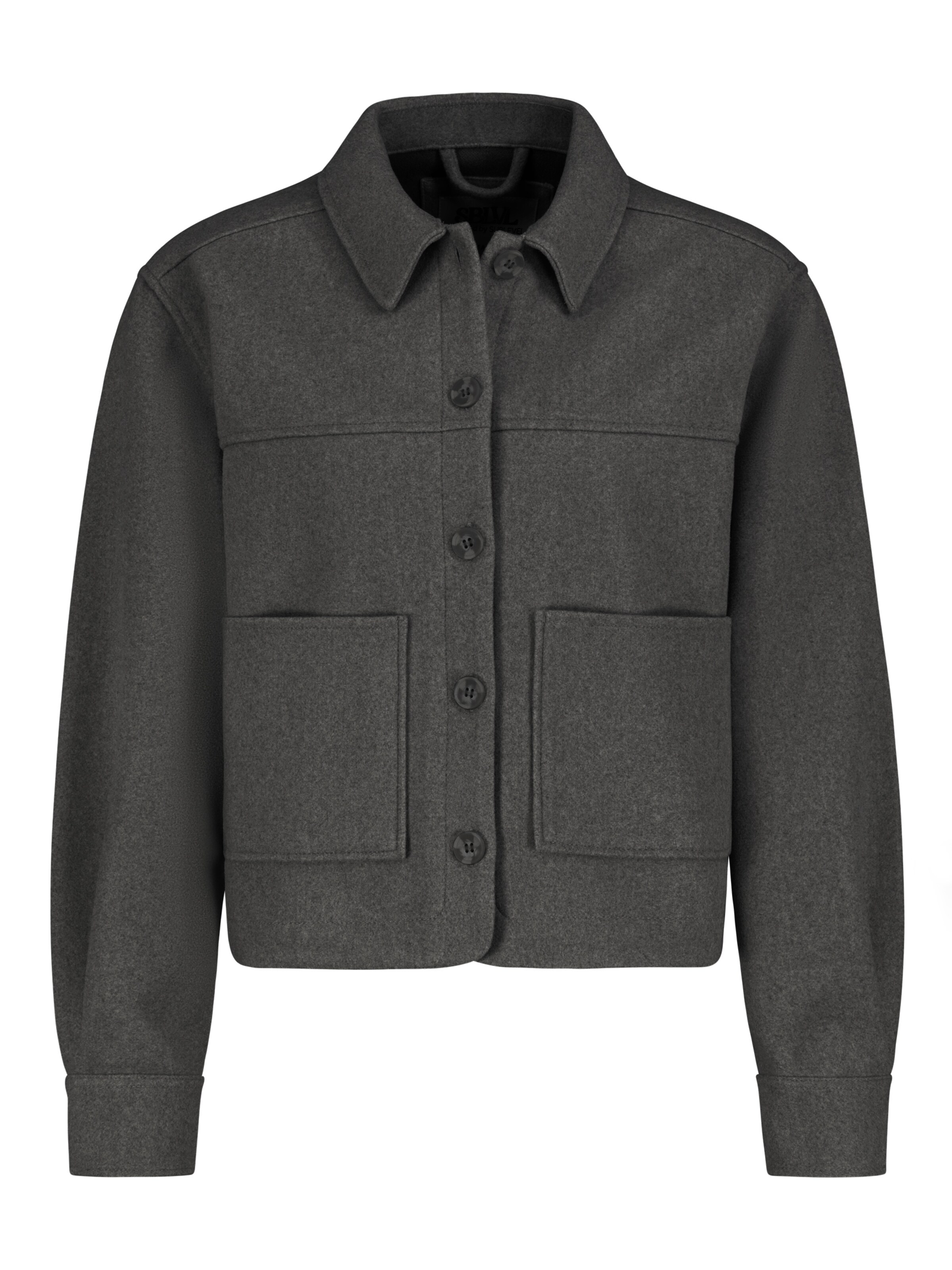 Sublevel Jacke in Grau: Vorderseite