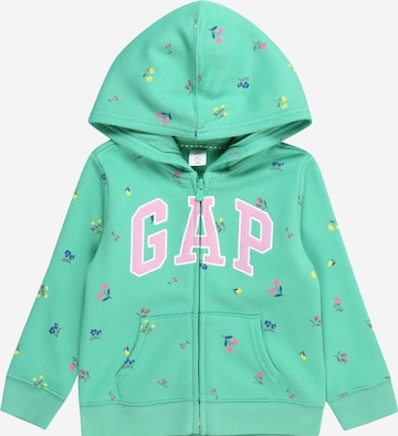 GAP Sweatjacke 'V-SP' in Grün: predná strana