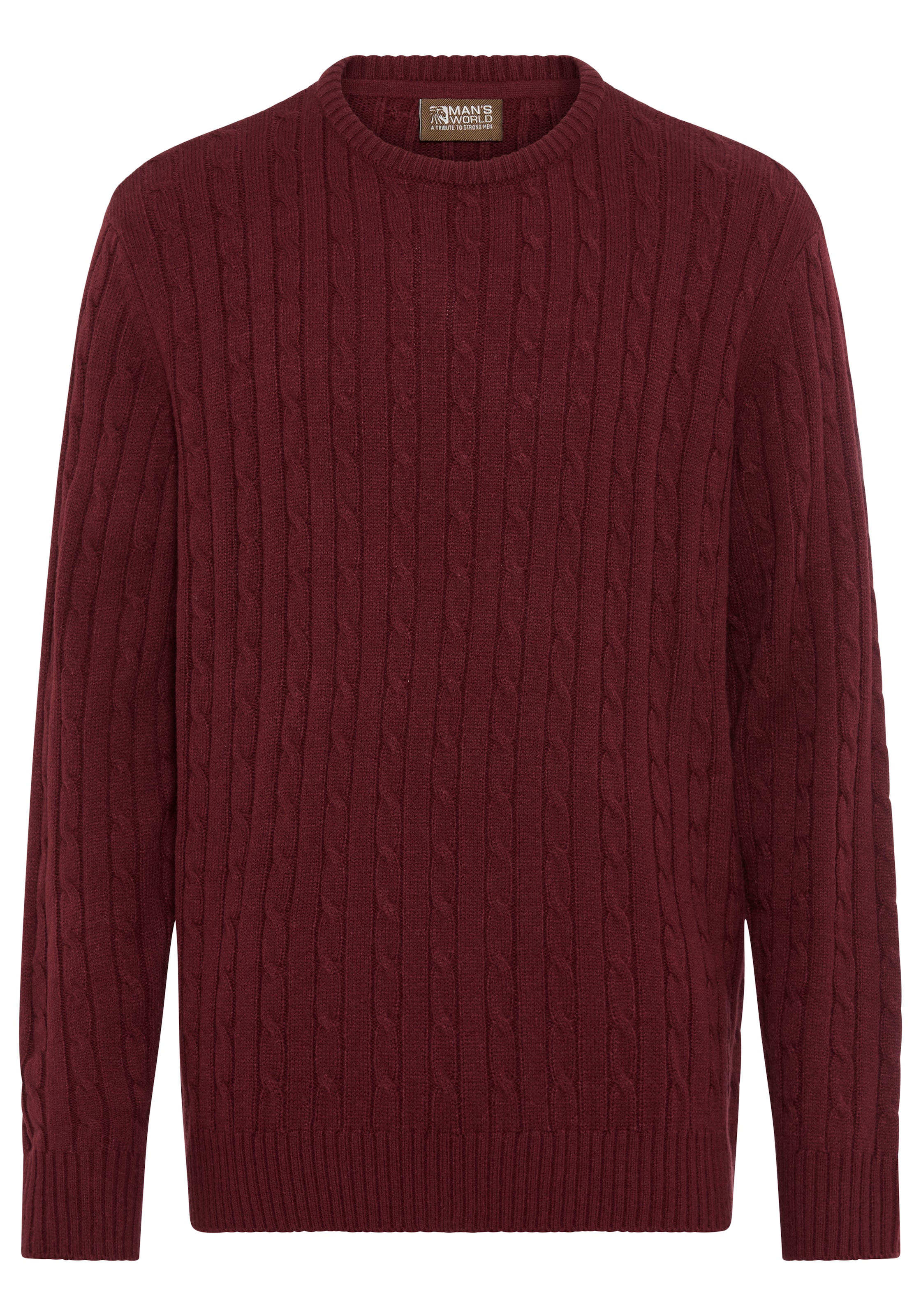 Man's World Pullover in Rot: Vorderseite