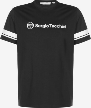Sergio Tacchini T-Shirt 'Abelia' in Schwarz: predná strana
