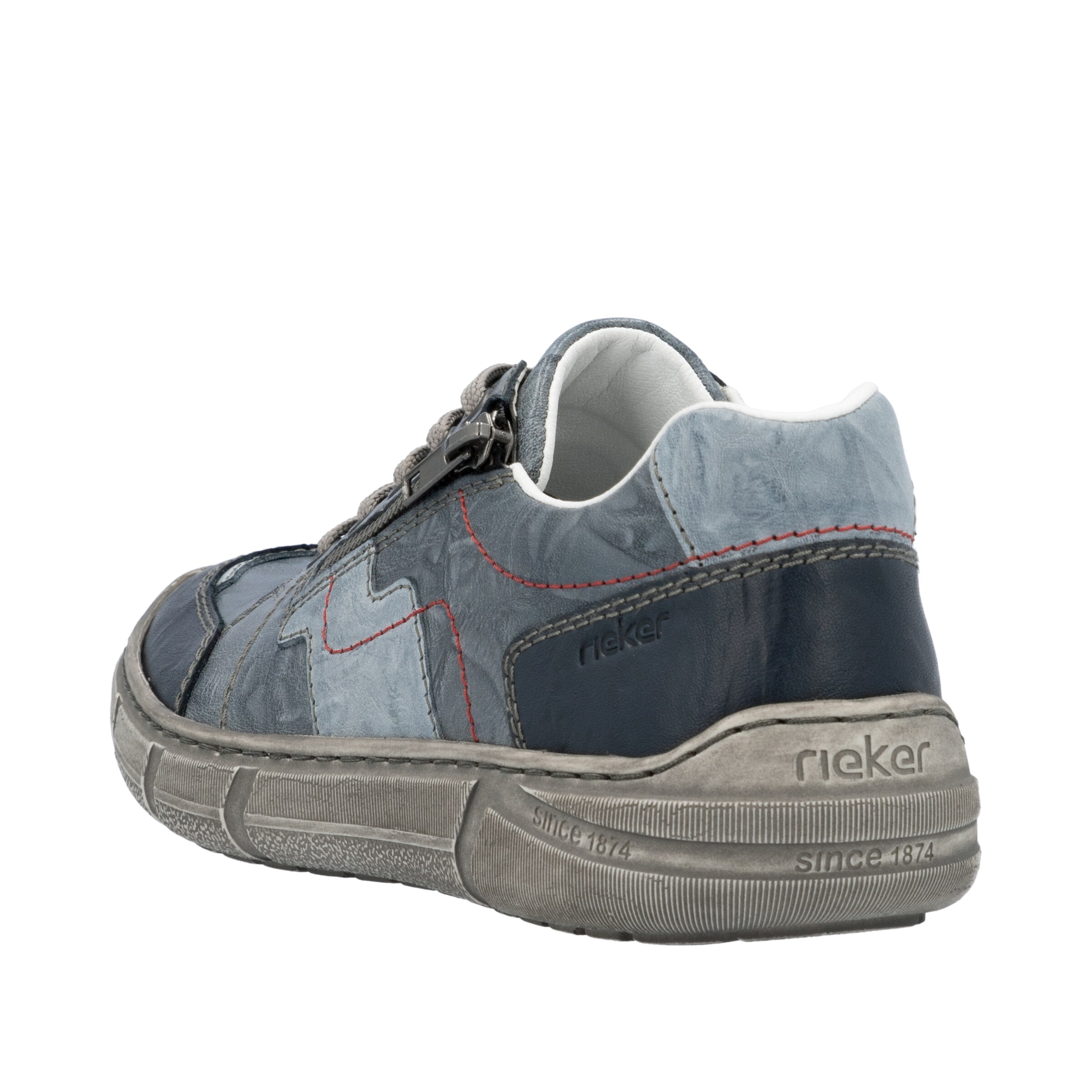 Rieker Schnürschuh in Blau