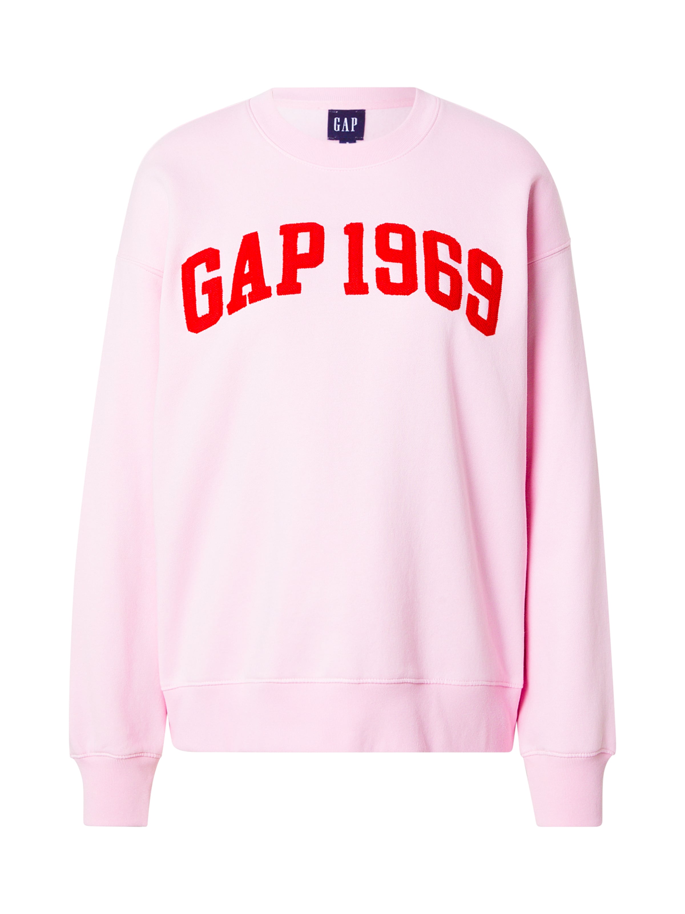 GAP Sweatshirt 'LOVE' in rosa / rot, Produktansicht