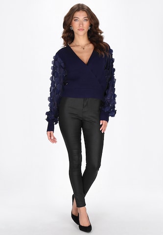 faina - Jersey en azul