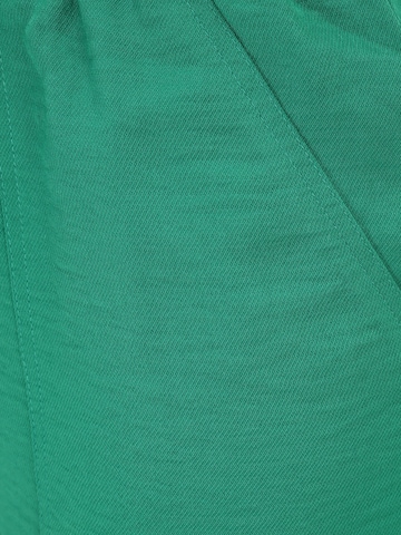 Dorothy Perkins Tall Široke hlačnice Hlače | zelena barva