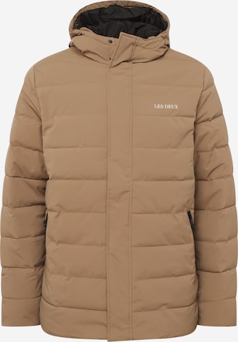 Les Deux Between-season jacket 'Marcus' in Brown: front