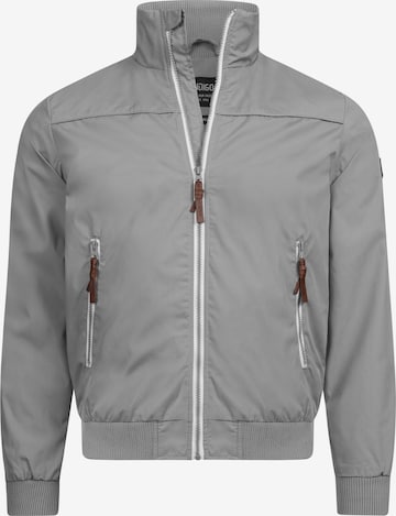 INDICODE JEANS Tussenjas 'Ivano' in Grijs: voorkant