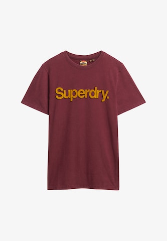 SuperdryMajica 'Classic' - crvena boja: prednji dio
