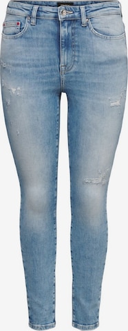 ONLY Skinny Jeans 'Iconic' in Blauw: voorkant