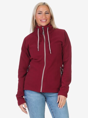 Rock Creek Fleece Jacket in Red: front