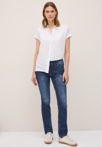 CECIL Loosefit Jeans in Blau