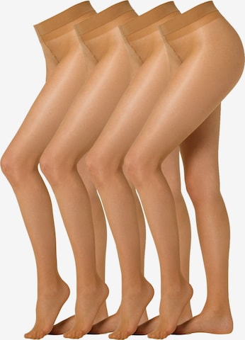 camano Fine Tights in Brown: front